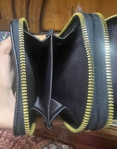 Black Faux Leather Wallet