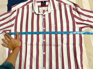 Men's Striped Casual Shirt