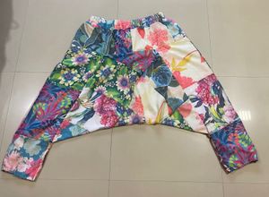 Boho Patchwork Floral Harem Pants