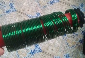 Green Glass Bangles Set