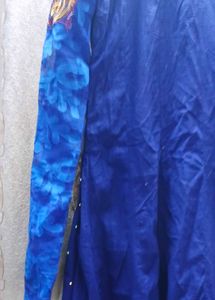 Blue Embroidered Kurta