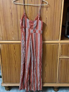 Striped Jumpsuit