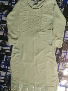 elegant new suit three piece set of soft green col
