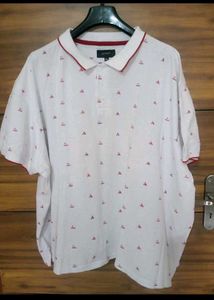 Like new Szitori 6XL White Polo T-Shirt