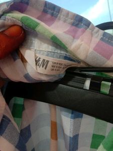 H&M Boys Plaid Shirt