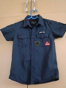 Cherokee Boys Blue Shirt