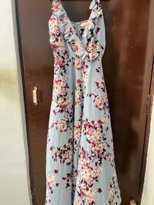 Floral Ruffle Mini Dress