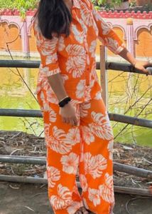 Vibrant Floral Print Co-ord Set