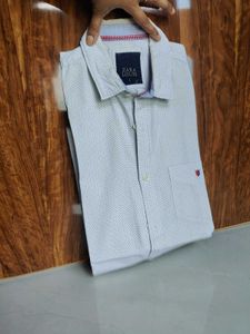 Zara Louis Men's Polka Dot Shirt 42 inches