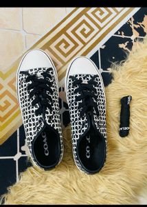 Coach Black &amp; White Sneakers