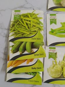 Seeds Of 15 Different Vegetables