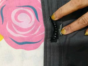 Comfortable Grey Cargo wrap skirt