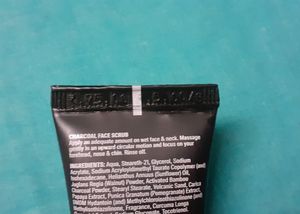 Charcoal Face Scrub