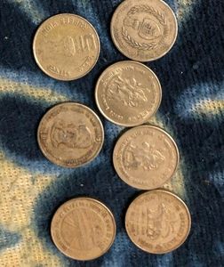 5rs Commoratives Coins Old