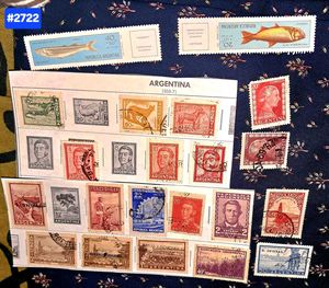 25 (1950-70s) Argentina Stamps