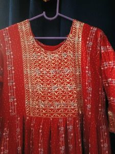 Elegant Maroon Dress