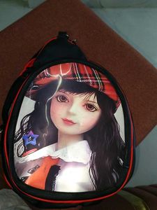 Cute Doll Graphic Backpack