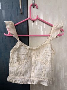 Vintage Floral Crop Top