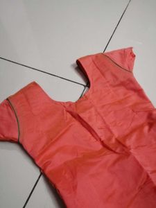 Elegant Peach Kurta Set with Patiala Pants