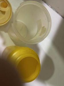 Yellow Water Bottle &amp; Container Set