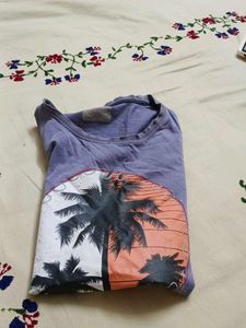 Men's Palm Tree Graphic T-Shirt