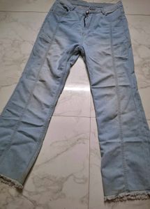 Light Wash Bootcut Jeans