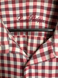 Classic Gingham Pattern Men's Shirt