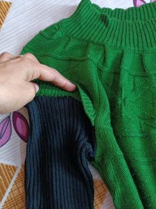 Green Knit Dress