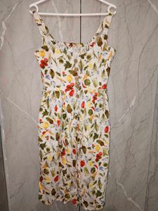 Cute Vegetable Print Sundress