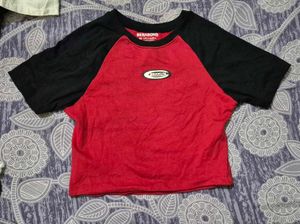 Red & Black Graphic T-Shirt