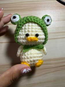 Cute Crochet Duck Plush Toy