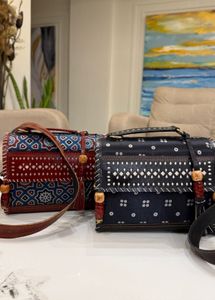 Handmade Bohemian Leather Handbag
