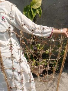Elegant Mirror Work Dupatta