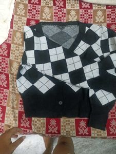 Light Blue &amp; White Patterned Cardigan bundle