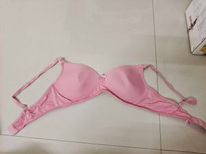 Pink Padded Bra
