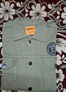 Vintage Style Button-Down Jacket