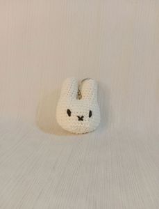 Crochet miffy Keychain