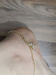 Sparkling Butterfly Charm anklets