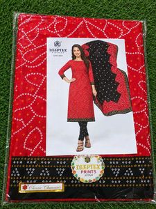 Deeptex Kurta Set with Dupatta / chunaris/ unstitc
