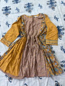 Boho Floral Print Kurta