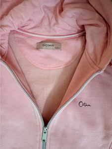 Cozy Pink Zip-Up Hoodie