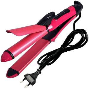 2 In 1 Hair Straightener N Curler