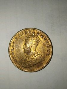 One Quarter Anna 1936 ( GEORGE V KING)