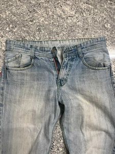 Men's Light Wash Denim Jeans