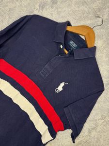 Polo Ralph Lauren Navy Striped Tshirt