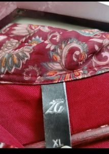 Maroon Georgette Frock