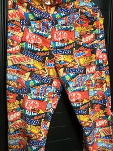 Candy Bar Print Pajama Set