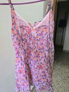 Chic Floral Print Mini Dress