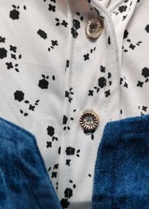 Stylish Blue Tie-Dye Midi Dress