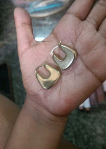Chic U-shaped Hoop Earrings